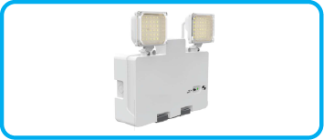 003-AZOOD LED Twin Spots Emergency Light S5 IP 66
